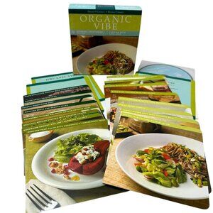 Menus and Music Organic Vibe Recipes and Jazz CD Cooking Book Set